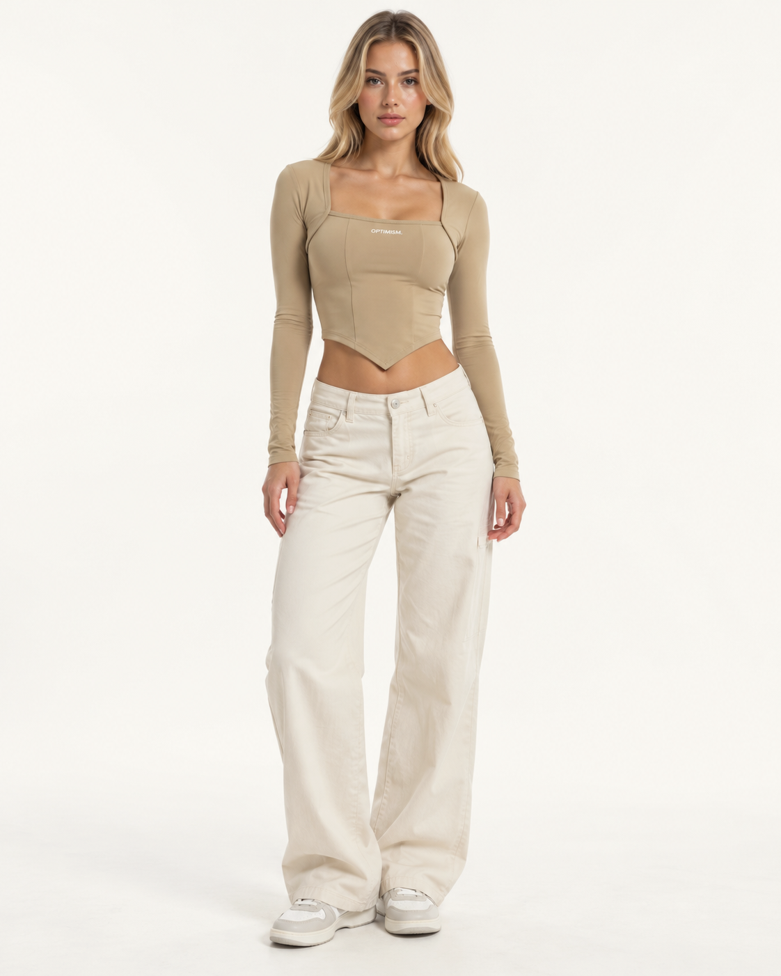 Corset Long-Sleeve — Sand