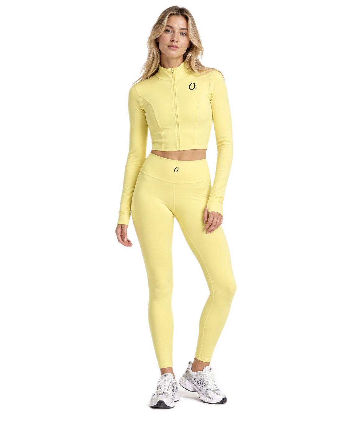 Zip Studio Jacket — Lemon