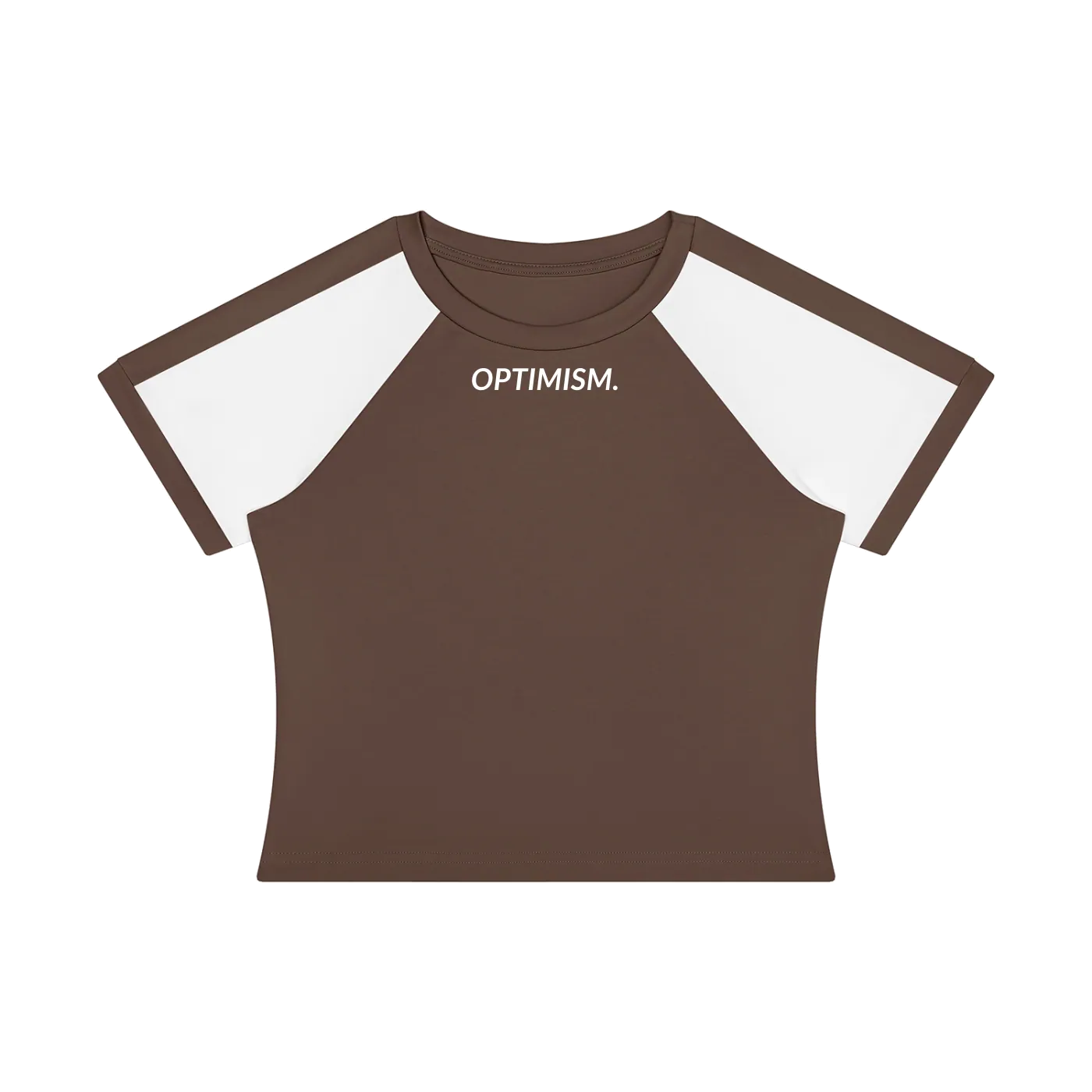 Slim Raglan Tee — Espresso