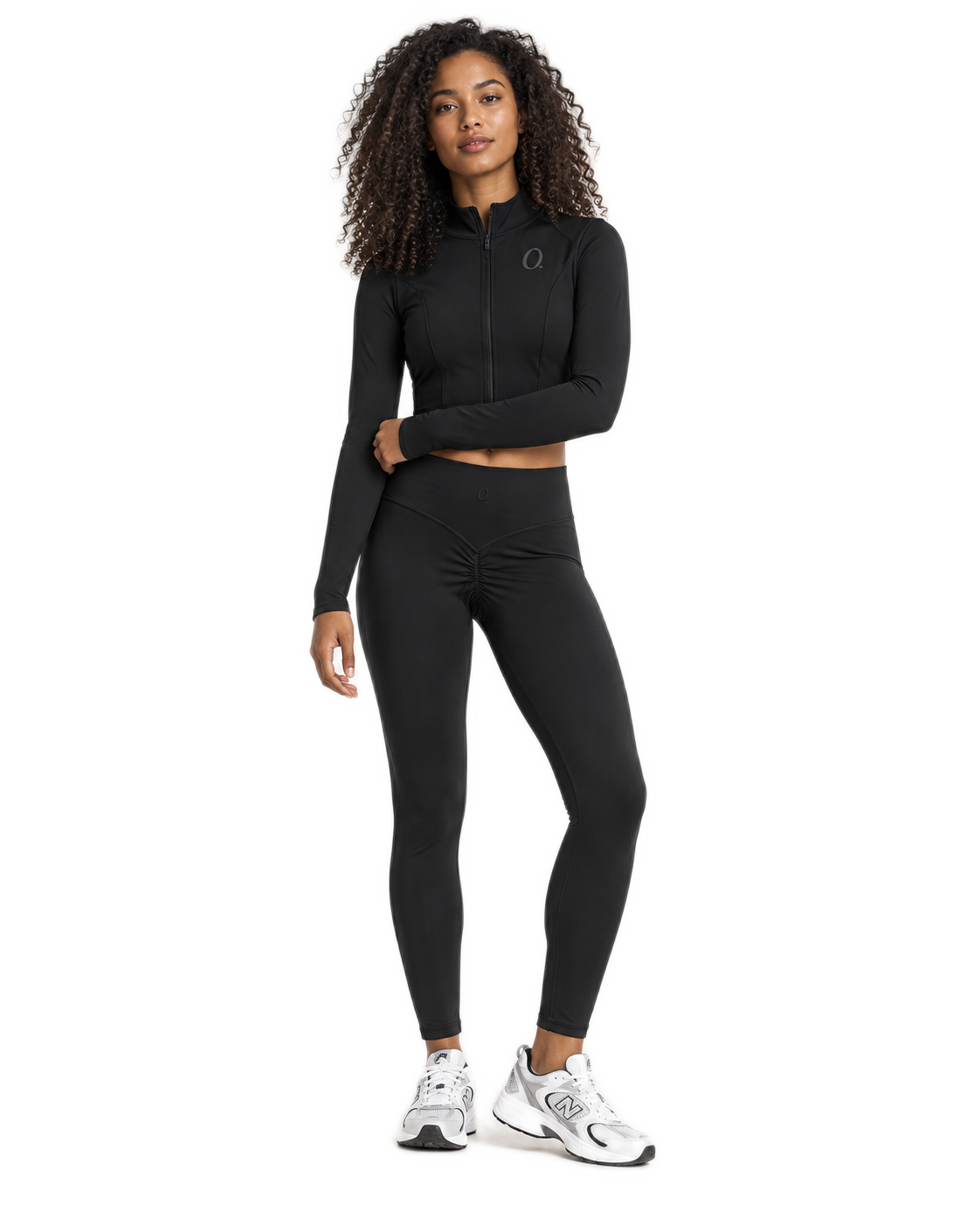 Zip Studio Jacket — Black