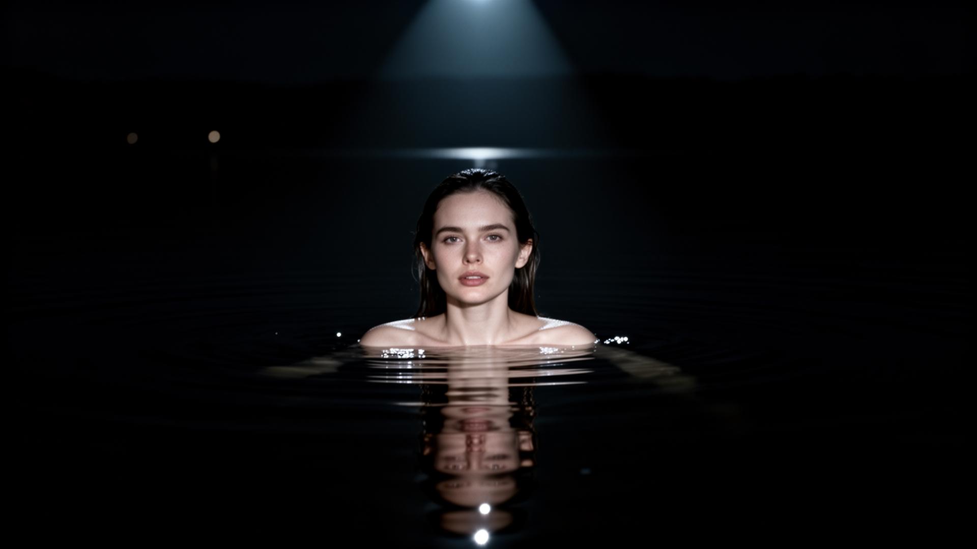 Submerged figure in water — State of Desire
